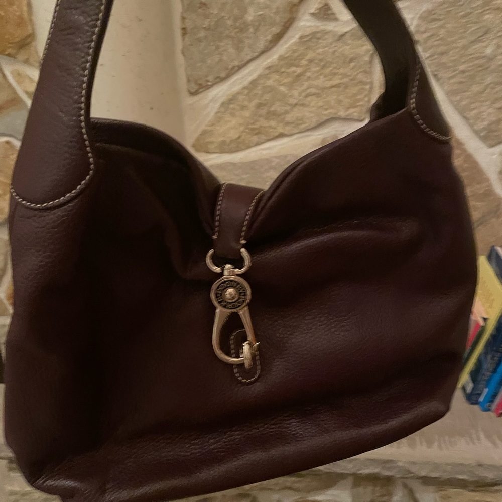 Dooney & Bourke Leather Lock Shoulder Bag